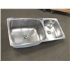 Image 1 : 2 Bay Stainless Steel Sink