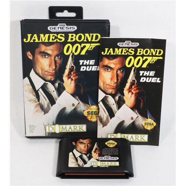 JAMES BOND 007: THE DUEL SEGA GENESIS GAME