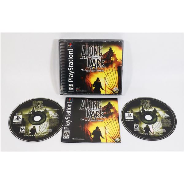 ALONE IN THE DARK: THE NEW NIGHTMARE PS1 GAME