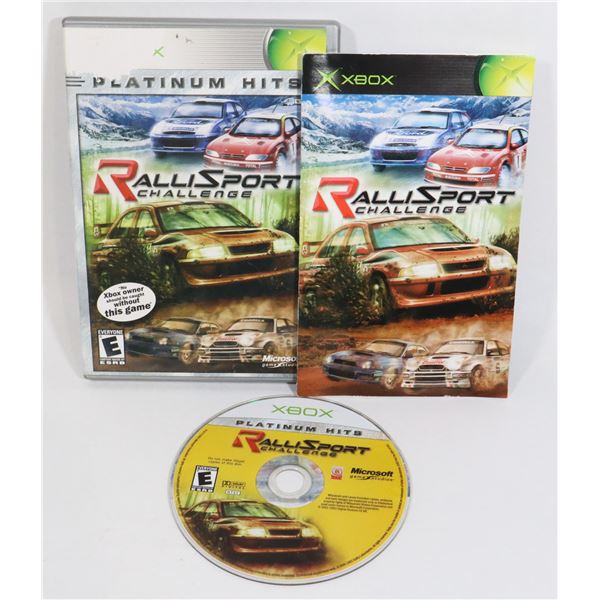 XBOX RALLY SPORT CHALLENGE