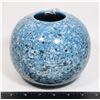 ROSENTHAL BLUE SPATTER VASE C1980S