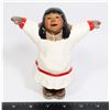 C. ALAN JOHNSON 1983 "REBECCA" INUIT FIGURE