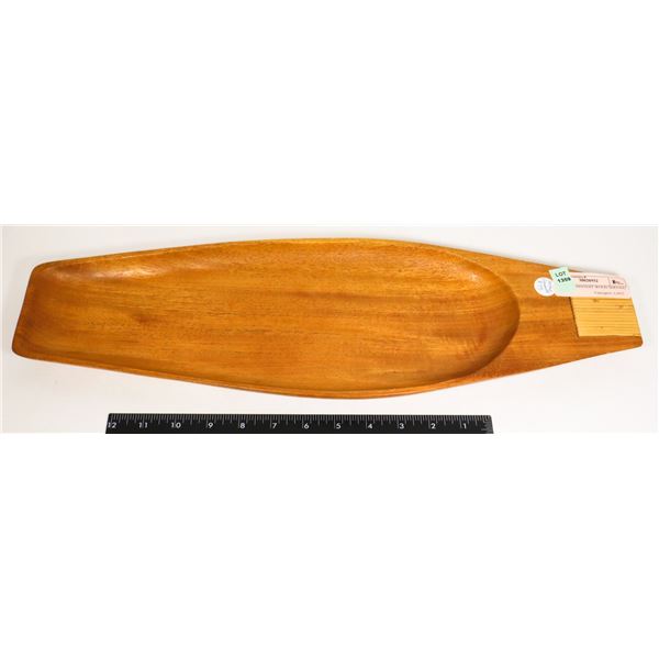 ARTHUR AMANOFF WOOD SERVING DISH