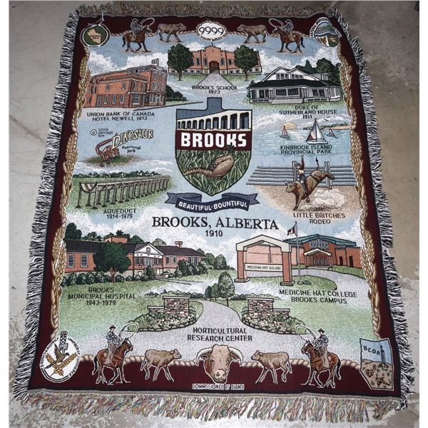 BROOKS ALBERTA THEME TAPESTRY