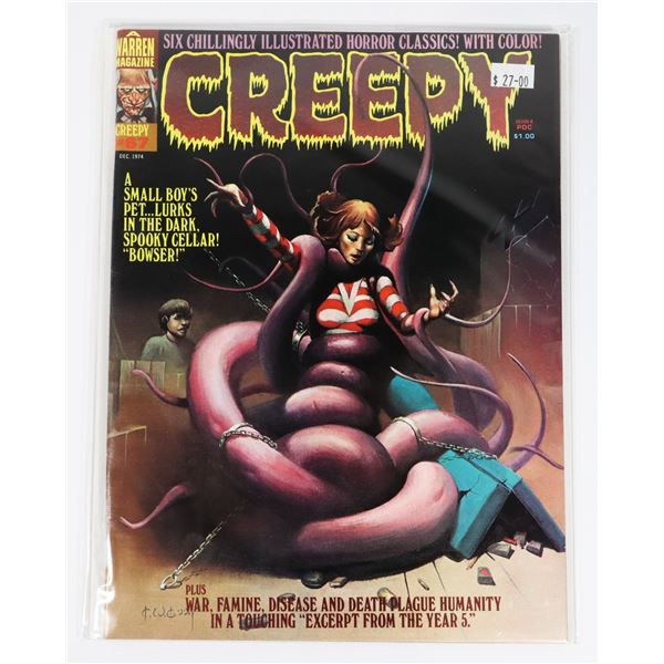 A WARREN MAGAZINE CREEPY ISSUE #67 DECEMBER 1974