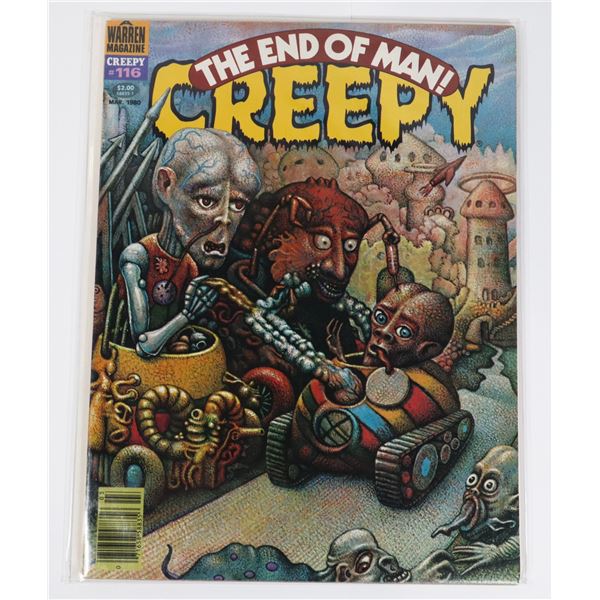 A WARREN MAGAZINE CREEPY ISSUE #116 MARCH 1980