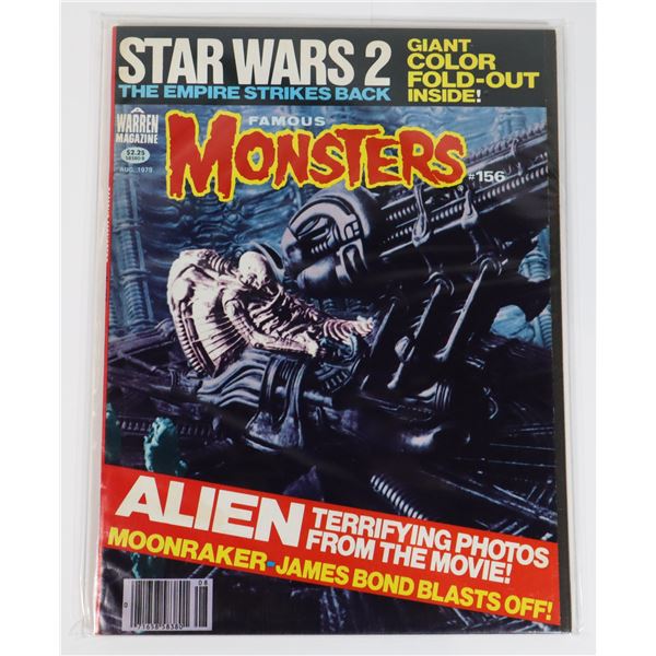 A WARREN MAGAZINE FAMOUS MONSTERS ISSUE #156