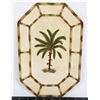 Image 1 : PALM TREE PLATE  BY DAVID PANE