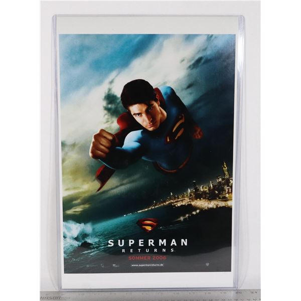 SUPERMAN RETURNS MINI POSTER IN PROTECTIVE CASE