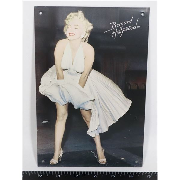 "MARILYN MONROE" TIN PLATE