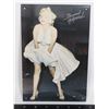 Image 1 : "MARILYN MONROE" TIN PLATE