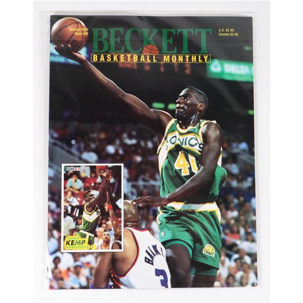 BECKETT BASKETBALL MONTHLY OCTOBER 1993