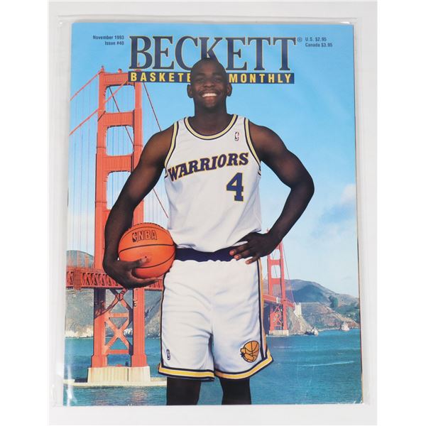 BECKETT BASKETBALL MONTHLY NOVEMBER 1993