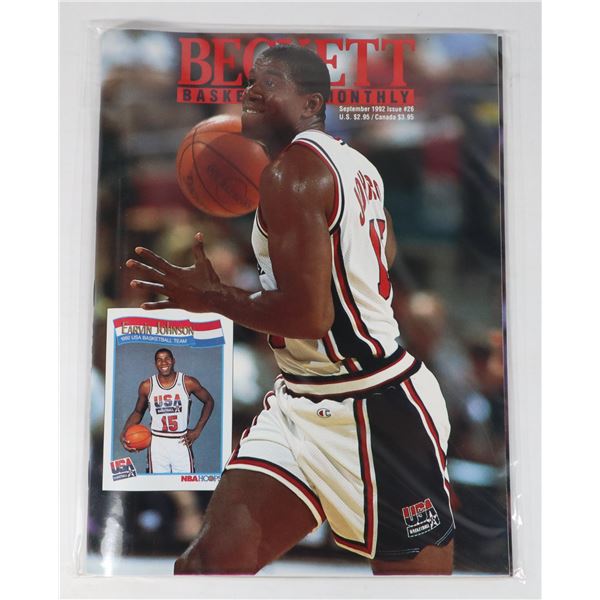 BECKETT BASKETBALL MONTHLY SEPTEMBER 1992