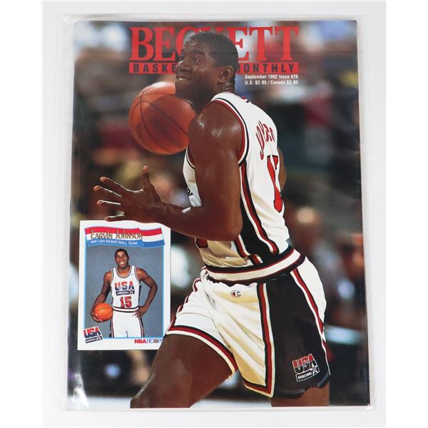 BECKETT BASKETBALL MONTHLY SEPTEMBER 1992