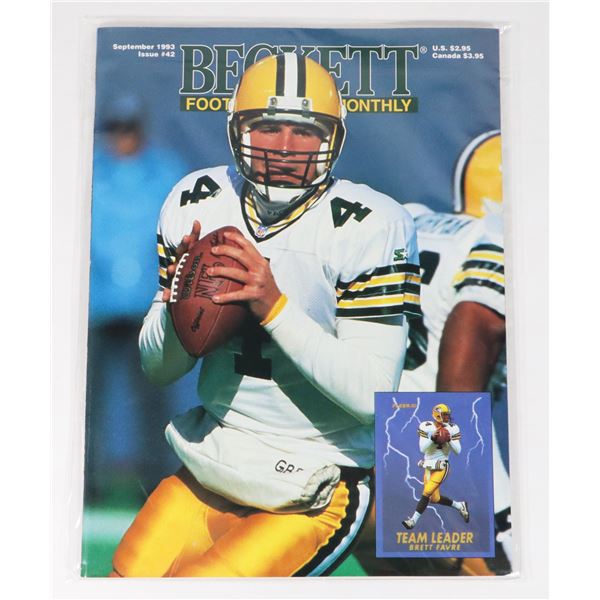 BECKETT FOOTBALL CARD MONTHLY SEPTEMBER 1993