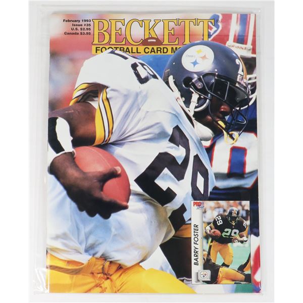 BECKETT FOOTBALL CARD MONTHLY FEBRUARY 1993