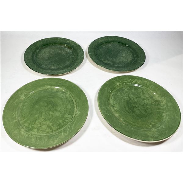 25-COLLECTIBLE  EATONS  LUNCH PLATES, GREEN