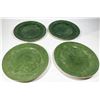 Image 1 : 25-COLLECTIBLE "EATONS" LUNCH PLATES, GREEN