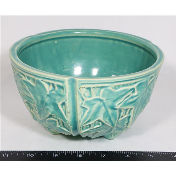 MCCOY POTTERY IVY BOWL (APPROX 6.5  DIAMETER)