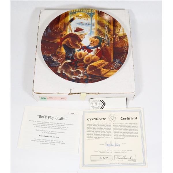 BRADFORD EXCHANGE COLLECTOR PLATE