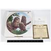 Image 1 : PERFECT PERCH: BARRED OWLS KNOWLES COLLECTOR PLATE