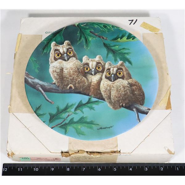 THEE'S COMPANY: LONG EARED OWLS KNOWLES COLLECTOR