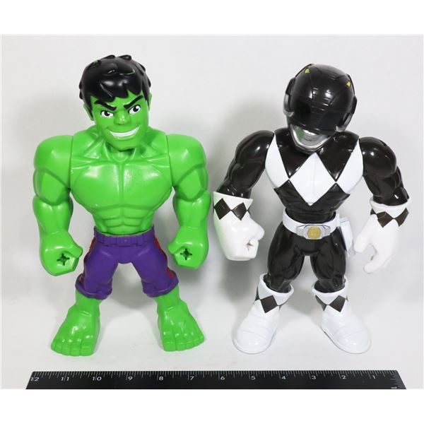 2 SUPER HEROS TOYS