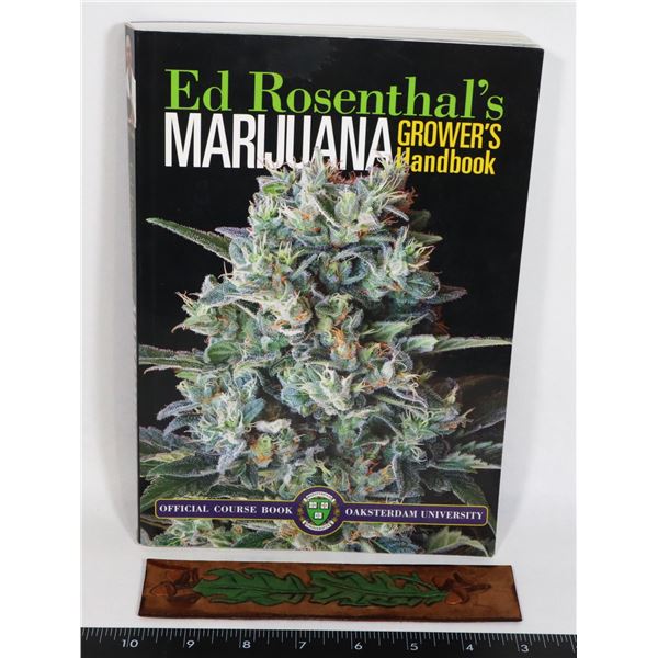 ED ROSENTHAL'S  "MARIJUANA GROWERS HAND BOOK"