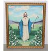 FRAMED UNDER GLASS ORIGINAL JESUS ARTWORK