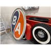Image 2 : Early 1960s BA Sign Double Sided 68 Inches