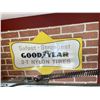 Image 1 : Goodyear Original  Safety Strongest Nylon Tires Sign 28L x 19H