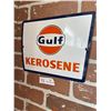 Image 1 : Gulf Kerosine Sign Original 12 x 8