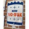 Image 1 : New No Nox Sign 11 x 17.5 Original Sign