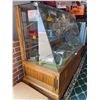 Image 2 : 1920s Oak Display Case - Items Not Included 48L x  22D x 42H