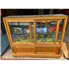 Image 3 : 1920s Oak Display Case - Items Not Included 48L x  22D x 42H