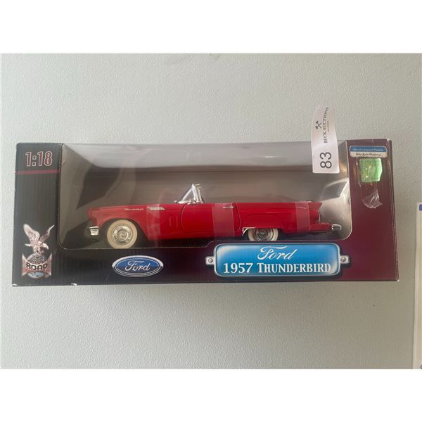 1957 Ford Thunderbird Diecast 1/18