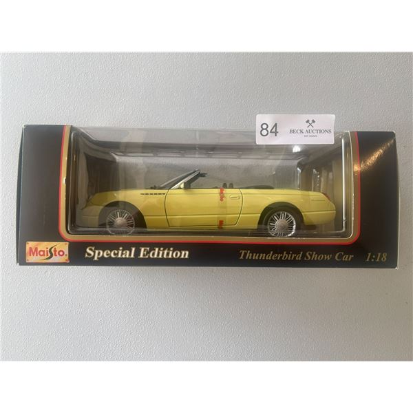 Thunderbird Show Car 1/18