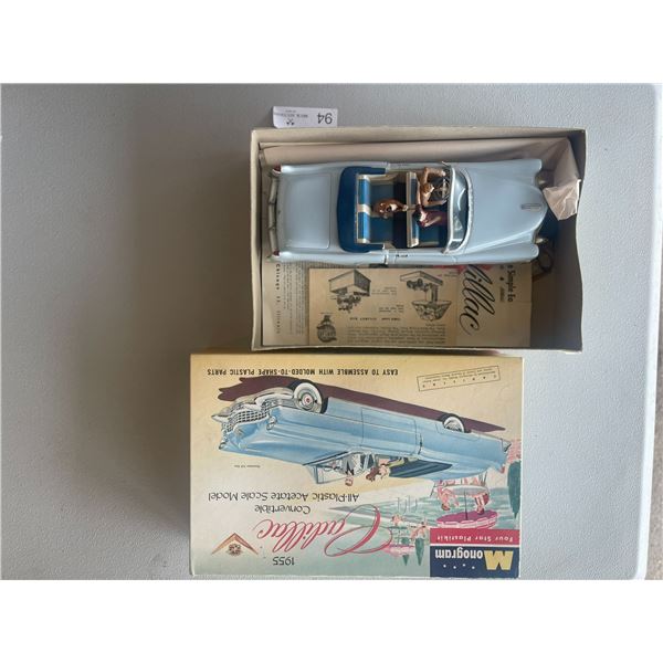 Cadillac Convertible Plastic Model