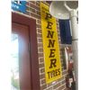 Image 1 : Penner Tires Original Sign 14 x 47