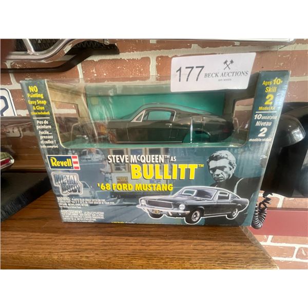 Revell Steve Mequeen Bullit Model
