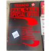 Image 2 : Collectible Texaco Cardboard Signs