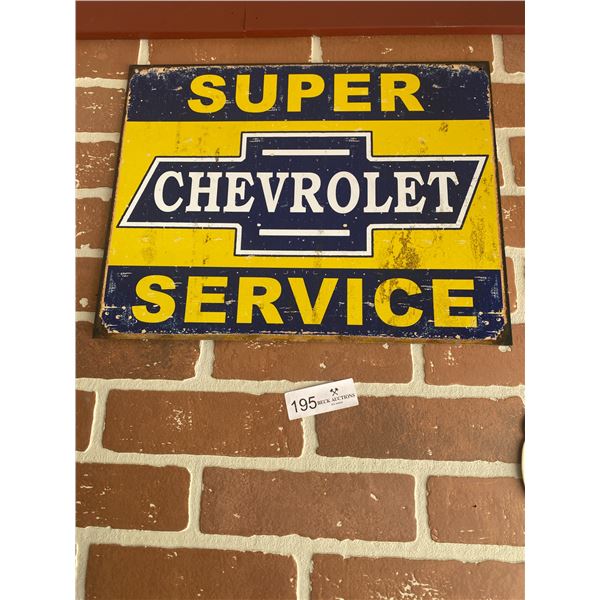 Super Service - Chevrolet Sign