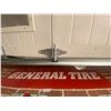 Image 1 : General Tire Original Sign 51" x 12"h