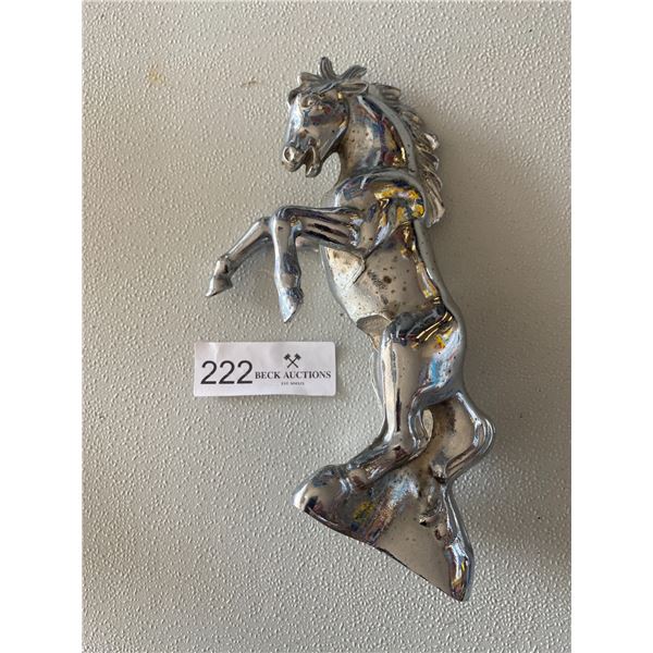 Rare Vintage Mustang Horse Stallion Hood ornament Mascot Original