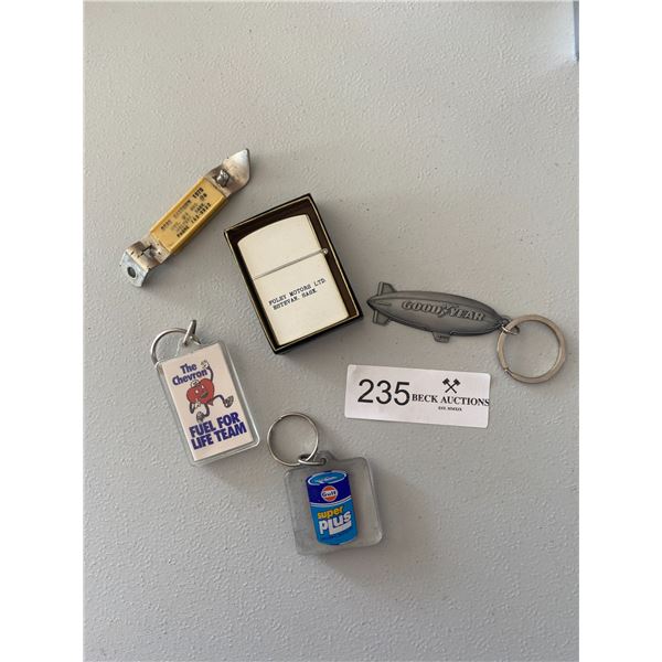 Oil & Gas Collectibles  Key Chains, Zippo, & More!
