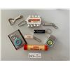 Image 1 : Southwestern Petroleum Corp Zippo,Shell Retinax K, Multiple Key Chains & Bottle Opener