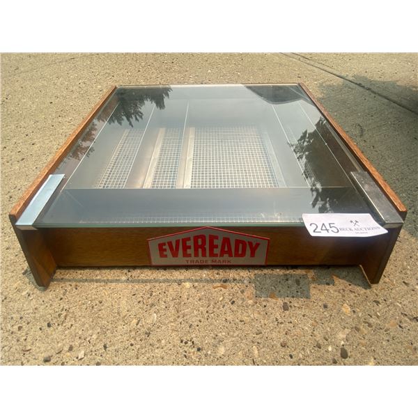 Eveready Trademark Battery Display Holder