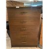 Image 1 : Five Drawer Wooden Dresser  vintage but great conditioin