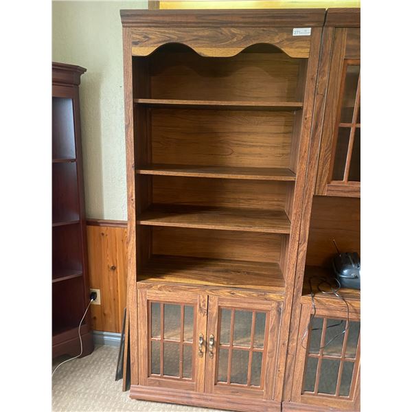 Standard Oak Bookcase 32" x 15" x 76"h